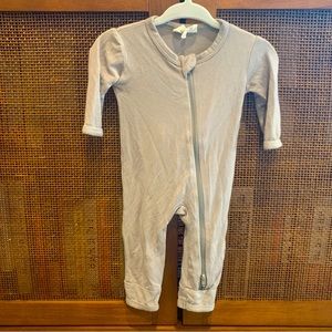Kyte Newborn Zipper Romper Clay